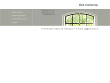 Tablet Screenshot of lillesvenstrup.dk